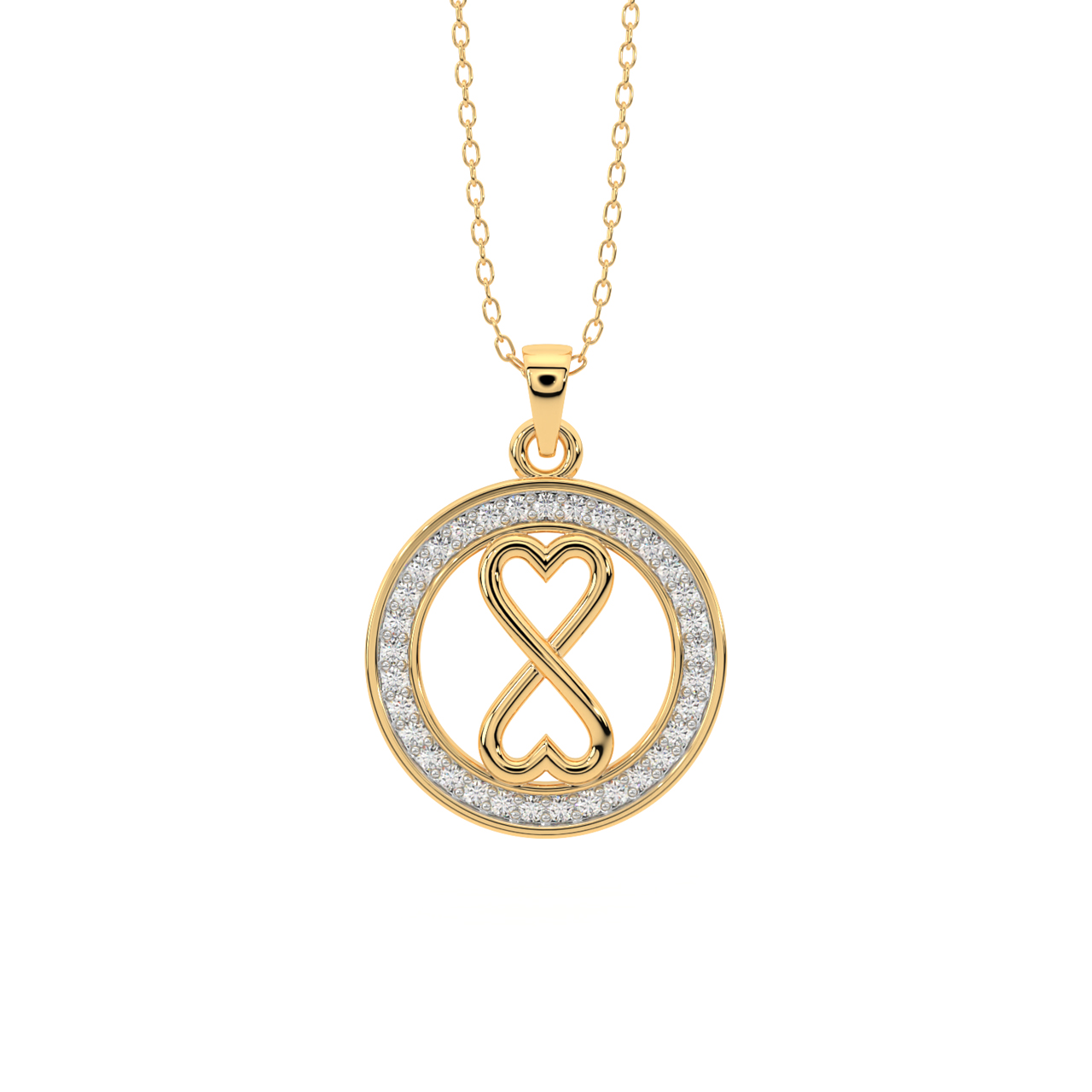 The Infinity Diamond Pendant